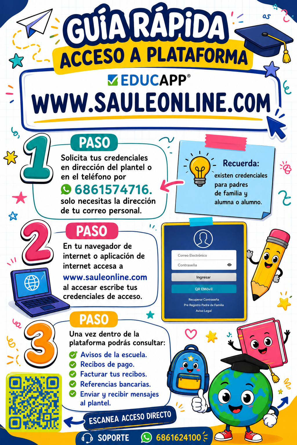 Guía rápida de acceso a la plataforma